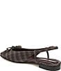 Franco Sarto Ethyl Plaid Leather Cap Toe Slingback Flats - Image 4