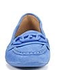 Color:Blue Suede - Image 6 - Farah Suede Chain Loafers