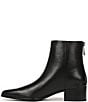 Franco Sarto Fayola Leather Pointed Toe Block Heel Booties - Image 5