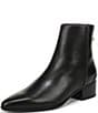 Franco Sarto Fayola Leather Pointed Toe Block Heel Booties - Image 6