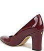 Franco Sarto Flexa Junia Patent Block Heel Pumps - Image 4