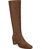 Franco Sarto Flexa Shara Suede Square Toe Tall Boots - Image 1