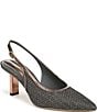 Franco Sarto Jurina3 Textured Glitter Slingback Pumps - Image 1