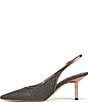 Franco Sarto Jurina3 Textured Glitter Slingback Pumps - Image 5