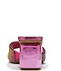 Color:Pink Jeweled Microfiber - Image 3 - Linley 2 Rhinestone Dress Slides