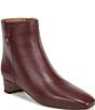 Franco Sarto Luella Leather Square Toe Booties - Image 1
