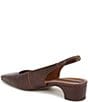 Franco Sarto Lyanna Lizard Embossed Leather Slingback Pumps - Image 4
