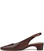 Franco Sarto Lyanna Lizard Embossed Leather Slingback Pumps - Image 5