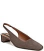 Franco Sarto Lyanna Suede Slingback Pumps - Image 1