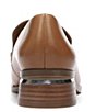 Color:Cognac - Image 3 - New Bocca Leather Block Heel Loafers