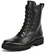Franco Sarto Safira Leather Combat Boots - Image 6