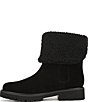 Franco Sarto Sahana Suede Sherpa Collar Booties - Image 5