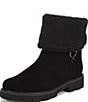 Franco Sarto Sahana Suede Sherpa Collar Booties - Image 6