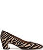 Franco Sarto Salino2 Zebra Print Square Toe Pumps - Image 2