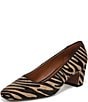 Franco Sarto Salino2 Zebra Print Square Toe Pumps - Image 6