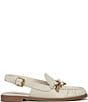 Franco Sarto Sully 2 Leather Pearl Shell Chain Slingback Loafers - Image 2