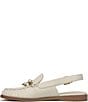 Franco Sarto Sully 2 Leather Pearl Shell Chain Slingback Loafers - Image 5