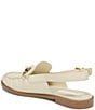 Franco Sarto Sully 2 Leather Pearl Shell Chain Slingback Loafers - Image 4