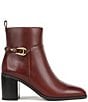 Franco Sarto Valya Leather Block Heel Booties - Image 2