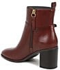 Franco Sarto Valya Leather Block Heel Booties - Image 4