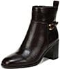 Franco Sarto Valya Leather Block Heel Booties - Image 6