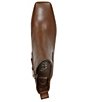 franco waxton block heel bootie