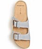 FRANKIE4 Bennett Suede Platform Slides, Blue Suede - Image 4