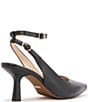 FRANKIE4 Gigi Leather Pointed Toe Slingback Ankle Strap Pumps - Image 3