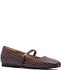 FRANKIE4 Hepburn Studded Leather Mary Jane Ballet Flats - Image 1
