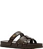 FRANKIE4 Kendall Leather Slide Sandals - Image 1