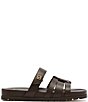 FRANKIE4 Kendall Leather Slide Sandals - Image 2