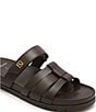 FRANKIE4 Kendall Leather Slide Sandals - Image 6