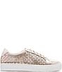 FRANKIE4 Mim V Lattice Perforated Leather Sneakers - Image 2