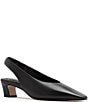 FRANKIE4 Noa Leather Slingback Snip Toe Pumps - Image 1