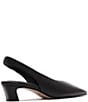 FRANKIE4 Noa Leather Slingback Snip Toe Pumps - Image 3