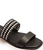 FRANKIE4 Sloane Leather Weave Flat Slides - Image 5