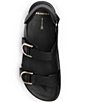 FRANKIE4 Thompson II Banded Hook-and-Loop Footbed Leather Sandals - Image 4
