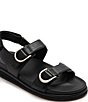 FRANKIE4 Thompson II Banded Hook-and-Loop Footbed Leather Sandals - Image 6