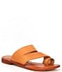 Color:Vachetta - Image 1 - Abilene Leather Toe Loop Thong Sandals
