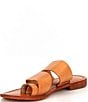 Color:Vachetta - Image 4 - Abilene Leather Toe Loop Thong Sandals