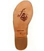 Color:Vachetta - Image 6 - Abilene Leather Toe Loop Thong Sandals