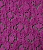 Color:Radiant Orchid - Image 4 - Adella Crochet Lace Plunge Neck Bralette