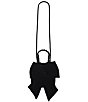 Free People Belle Velvet Bow Novelty Bag - Image 5