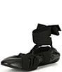 Color:Black - Image 4 - Cece Wrap Leather Ballet Flats