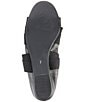 Color:Black - Image 6 - Cece Wrap Leather Ballet Flats