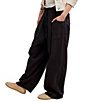 Free People Chambers Laid Back Linen Blend Mid Rise Pull-On Pants - Image 3