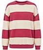 Free People Classic Stripe Crew Neck Long Sleeve Pullover - Image 6