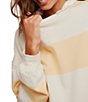 Free People Classic Stripe Crew Wide Long Sleeve Pullover - Image 5