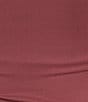 Free People Clean Lines Square Neck Short Sleeve Baby Tee, Color:Nutmeg - Image 4