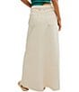 Color:Wisp - Image 2 - Come As You Are Denim Mid Rise Maxi Skirt